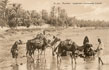 360 - Tunisie - Caravane traversant l'oued